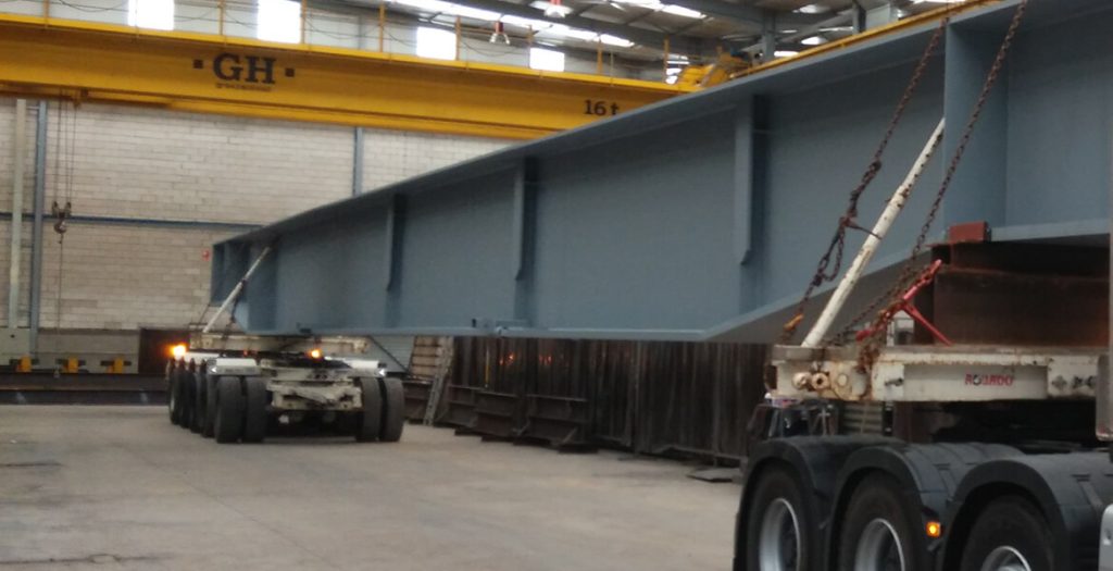 Transporte de Estructuras Metálicas