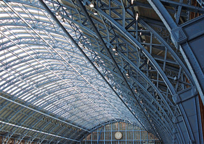 Estructuras metalicas livianas para techos livianos Abovedados