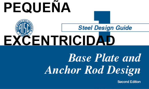 Placas Base para Columnas Metálicas de Pequeña Excentricidad