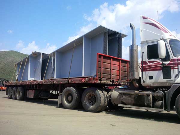 Transporte de Estructuras Metálicas