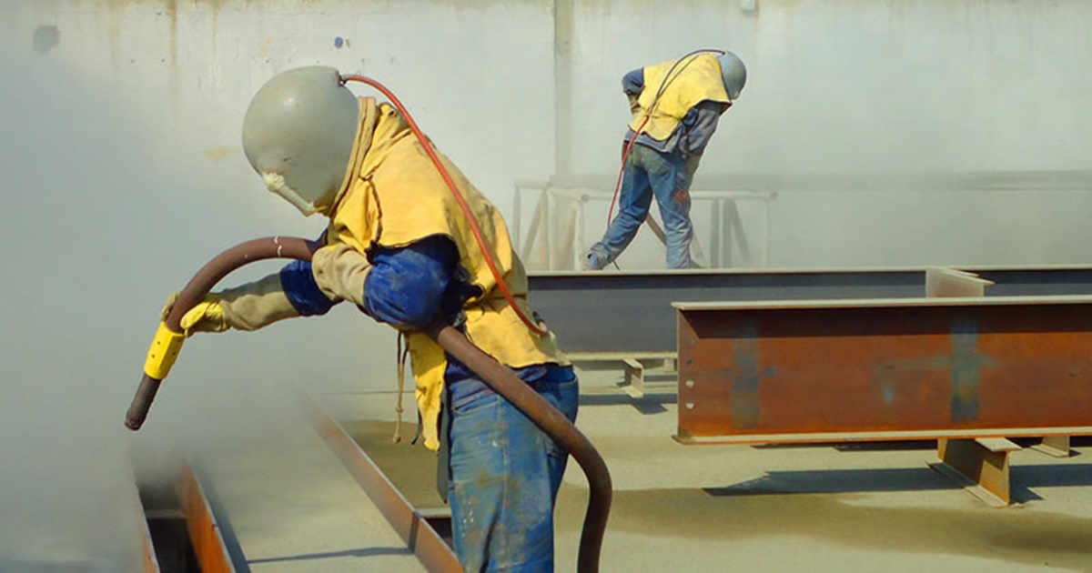 Limpieza y pintura de estructuras metálicas