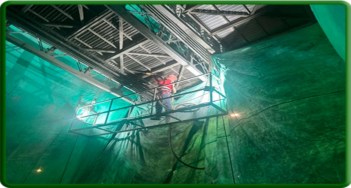 Limpieza y pintura de estructuras metálicas